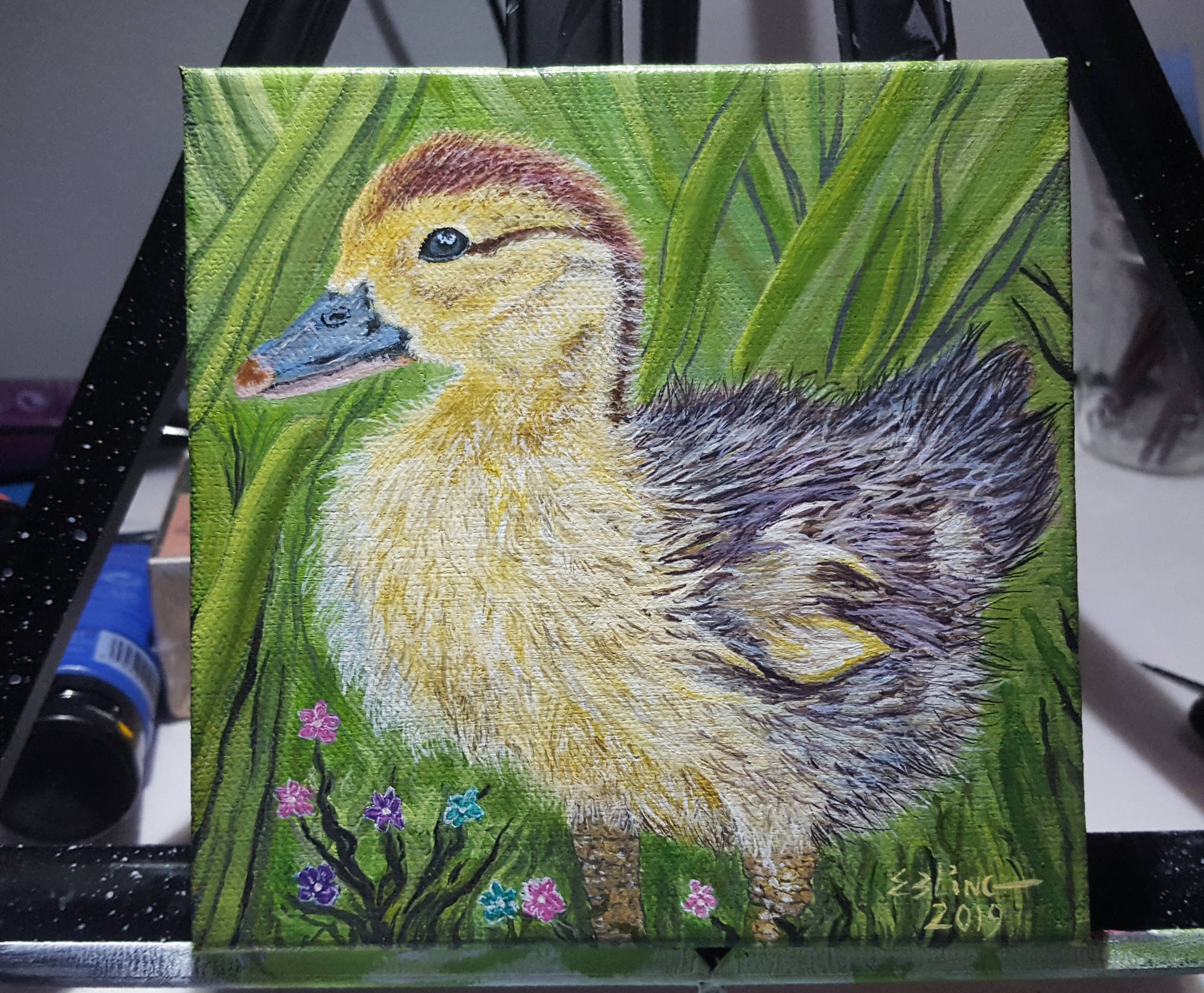 Original acrylic paintings