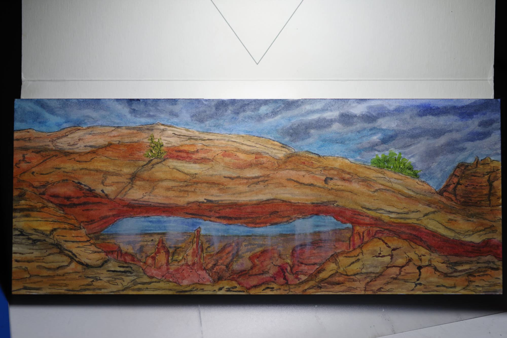 Original watercolor painting